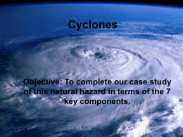 Cyclones - Geography