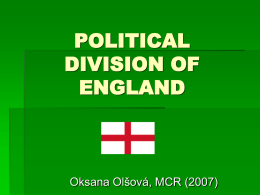 POLITICAL SYSTEM OF GREAT BRITAIN (ESPECIALLY …