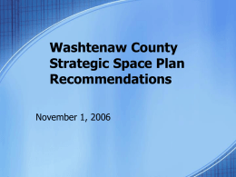 Building Review - Washtenaw County, Michigan