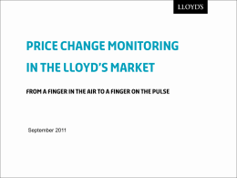 PMDR - Lloyd's of London