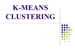K-MEANS CLUSTERING - TKS