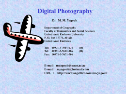 Photogrammetry - United Arab Emirates University