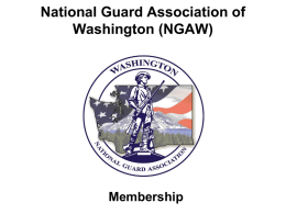 National Guard Association of Washington (NGAW)
