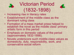 Victorian Period (1832