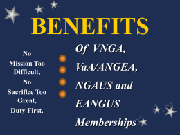 Va. Guard Associations Benefits Presentation
