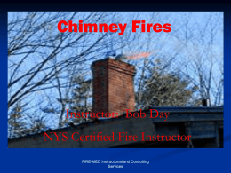 Chimney Fires - DCC [Academics] Faculty Websites
