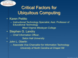 What is Ubiquitous Computing?