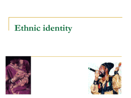 Ethnic identity