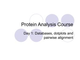 Protein Analysis Course