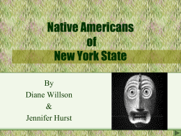 Native Americans of New York State