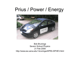 Prius / Power / Wind