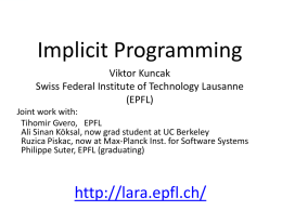 Implicit Programming