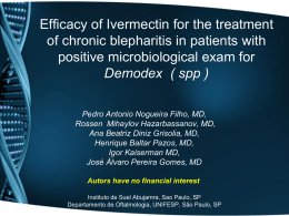 Efficacy of Ivermectin for the treatment of chronic