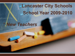 Bennett, - Lancaster City School District