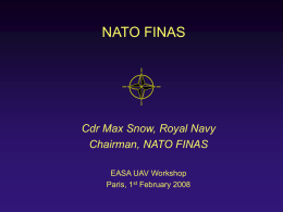 NATO Developments in Sense and Avoid Functional Requirements