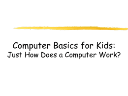 PowerPoint Presentation - Computer Basics for Kids