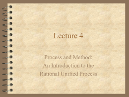 Introduction to the Rational Unified Process