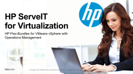 HP Simply ServeIT for Virtualization