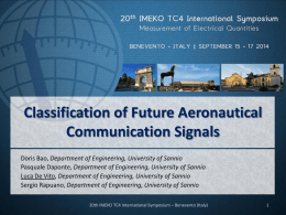 Diapositiva 1 - IMEKO TC4 2014