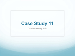 Case Study 11 - University of Pittsburgh