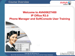 AVA00627H00_EN - Avaya IP Office User Guides, IP Office