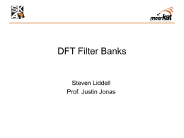 Optimizing digital filter banks