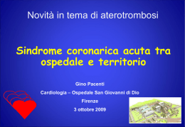 Nessun titolo diapositiva - Associazione Medici Scandicci