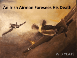 An Irish Airman Foresees His Death