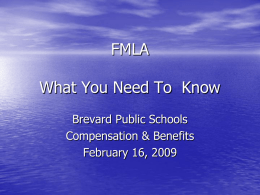 FMLA What You Need To Know