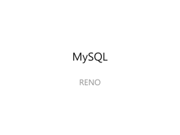 MySQL - SPARCS - SPARCS에 오신 것을 환영합니다!