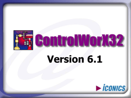 ControlWorX32 Presentation