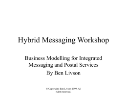 Hybrid Messaging Workshop