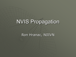 NVIS Propagation - Colorado ARES of Douglas and Elbert