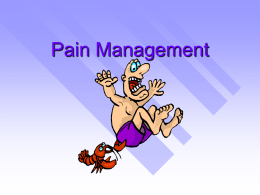 PAIN MANAGEMENT - delhisurgery / FrontPage