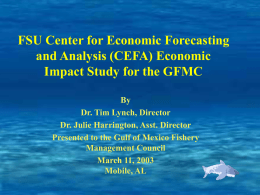 FSU Center for Economic Forecasting and Analysis (CEFA