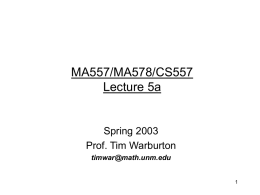 MA375 - Rice U - Computational and Applied Mathematics