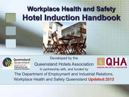 Manual Handling in Hotels Workshop