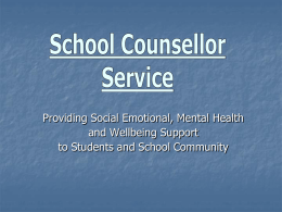 Mental Health and Wellbeing - Department Of Education NT