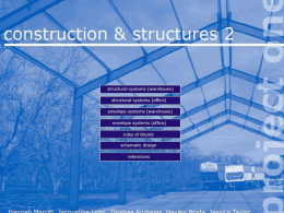 CONSTRUCTION & STRUCTURES