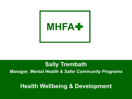 MHFA+ - Administration, Monash University