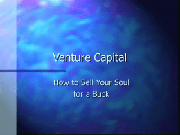 Venture Capital - University of Mississippi