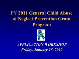 Community Prevention Grants Program