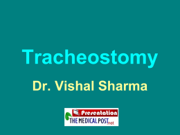 Tracheostomy - The Medical Post