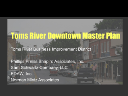 Draft Recommendations Downtown Master Plan