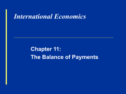 Carbaugh, International Economics 9e, Chapter 11