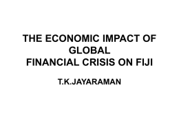 THE ECONOMIC IMPACT OF GLOBAL FINANCIAL CRISIS ON …