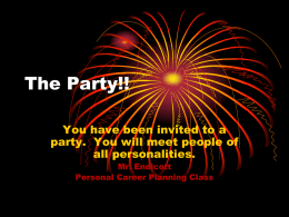 It IS Time to Party!! - Salisbury University