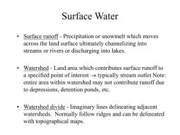 Surface Water