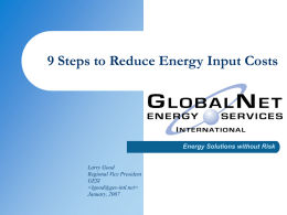 GlobalNet Energy Services