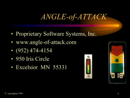 ANGLE-of-ATTACK